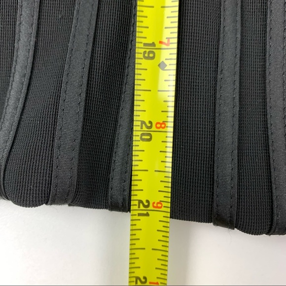 GILANI Black Long Sleeve V-Neck Sheer Top - Picture 5 of 11